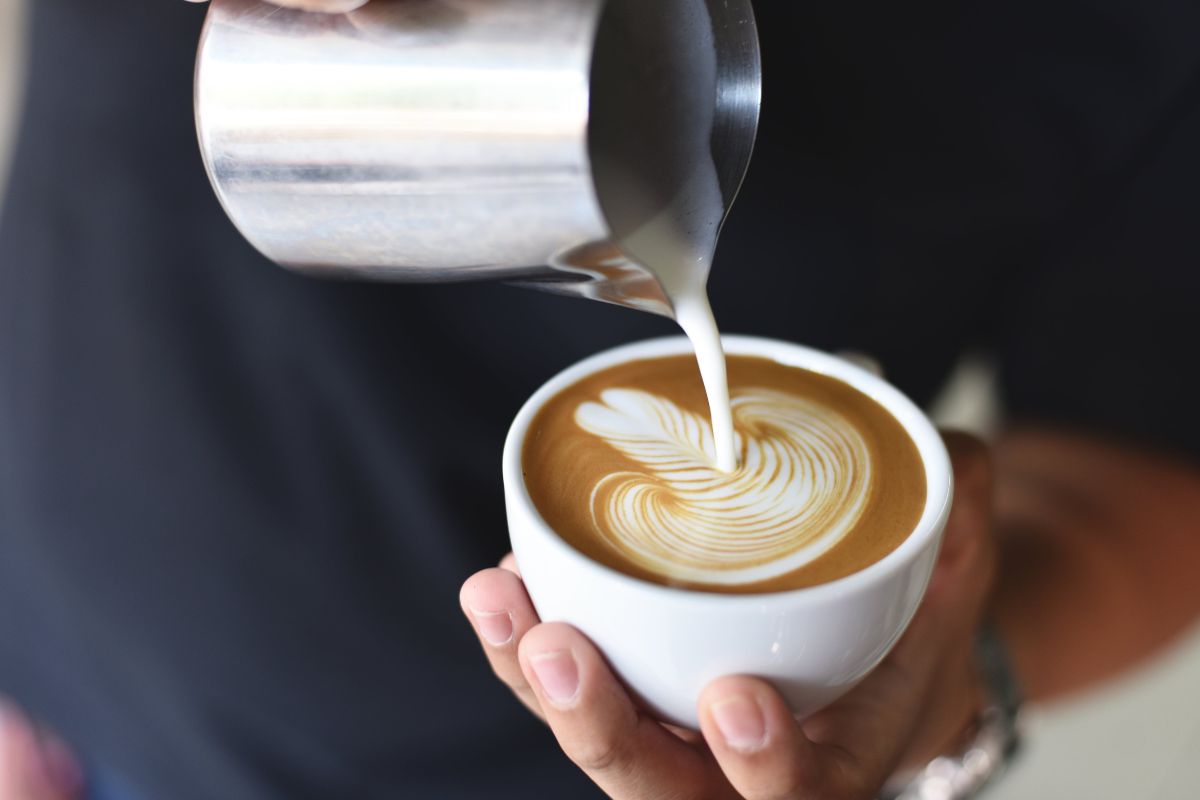 Coffee latte art 